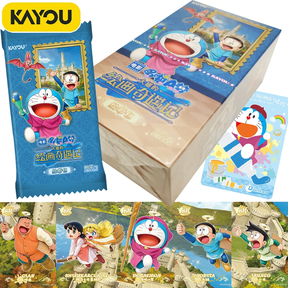 

Original Kayou Doreamon Collection Cards Movie Roles Nobi Nobita Honekawa Suneo Art Anecdotes Story Animation Cards Friend Gift
