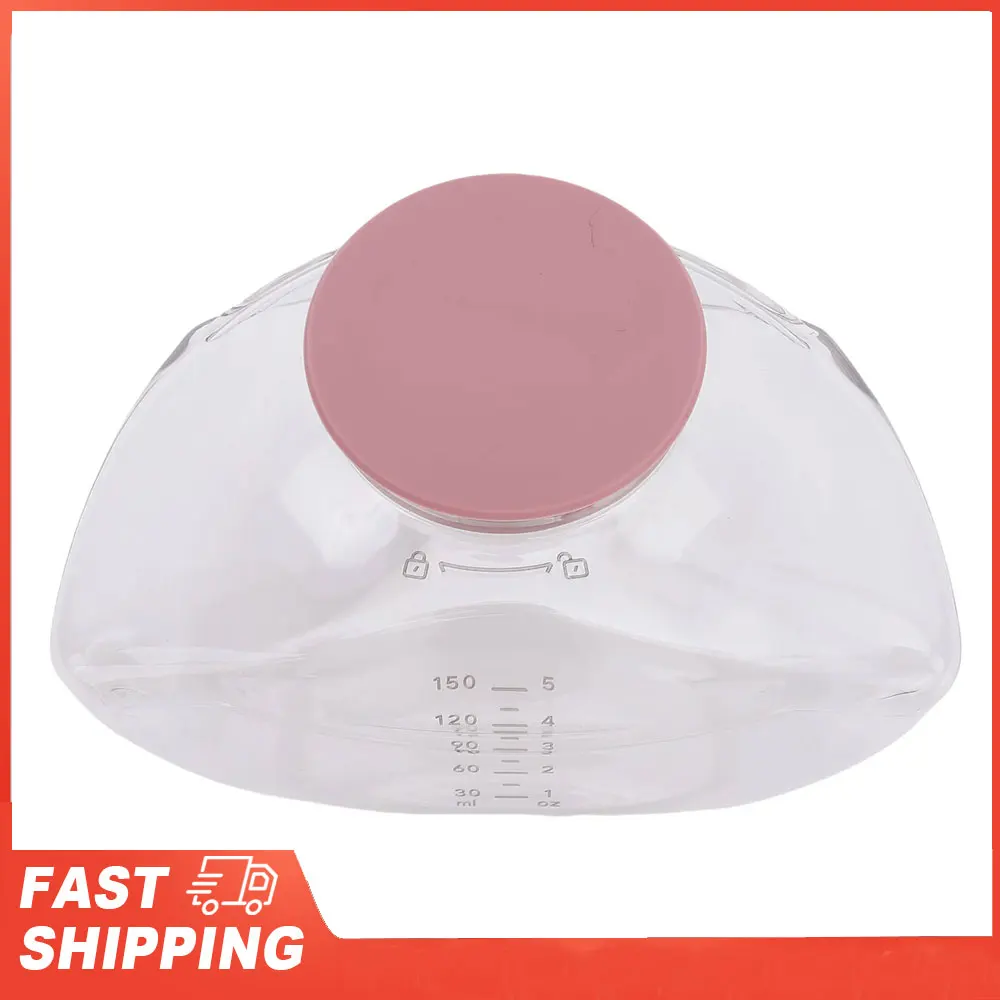 

Чашка для сбора грудного молока, легко доказательства, закрытая чашка для сбора молока с молоком, 150 мл, чистый полипропиленовый силикон, многоразовый утечка для насосов