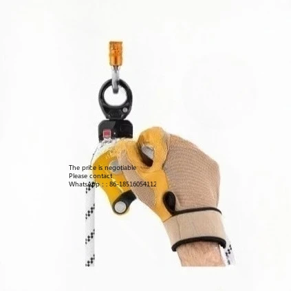 

High altitude operation climbing efficient universal single pulley
