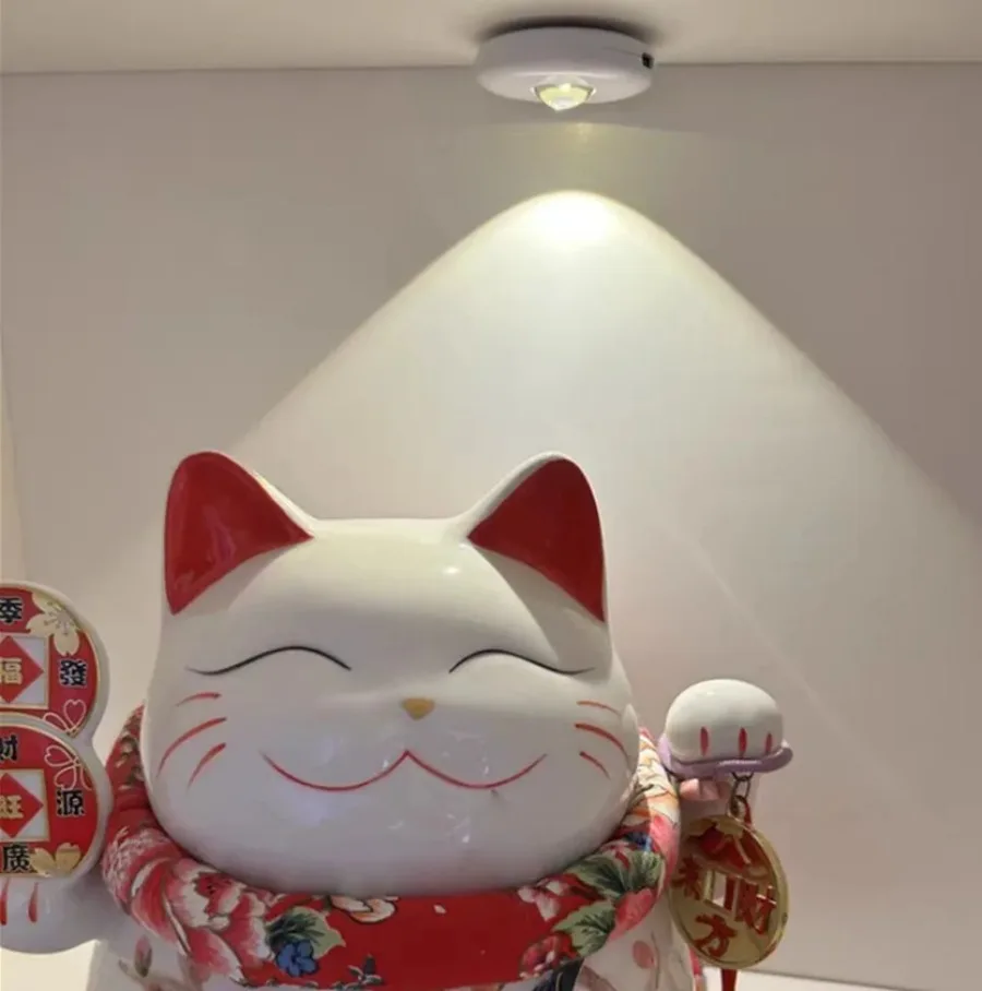 LED Super Bright Wireless Night Light with Remote Control Dimmable LED Under Cabinet Lights for Closets Kitchen Wardrobe Bedroom