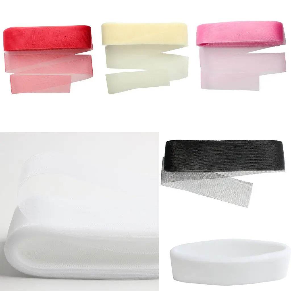 25 ياردة طويلة 4 سنتيمتر واسعة البوليستر الحرف الشريط الحصان الشعر جديلة الزفاف الديكور