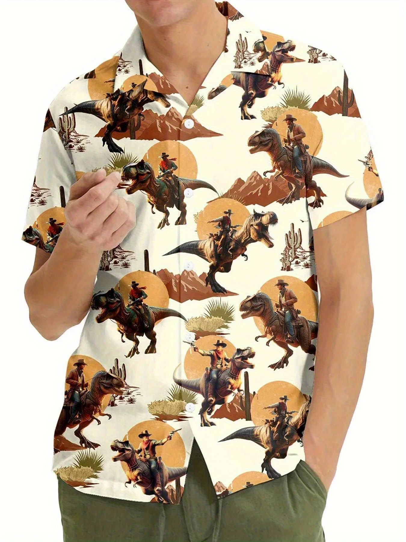 

Trendy Hawaiian shirts - casual summer wear, regular style, short sleeves, front buttons, machine washable, outdoor casual wear