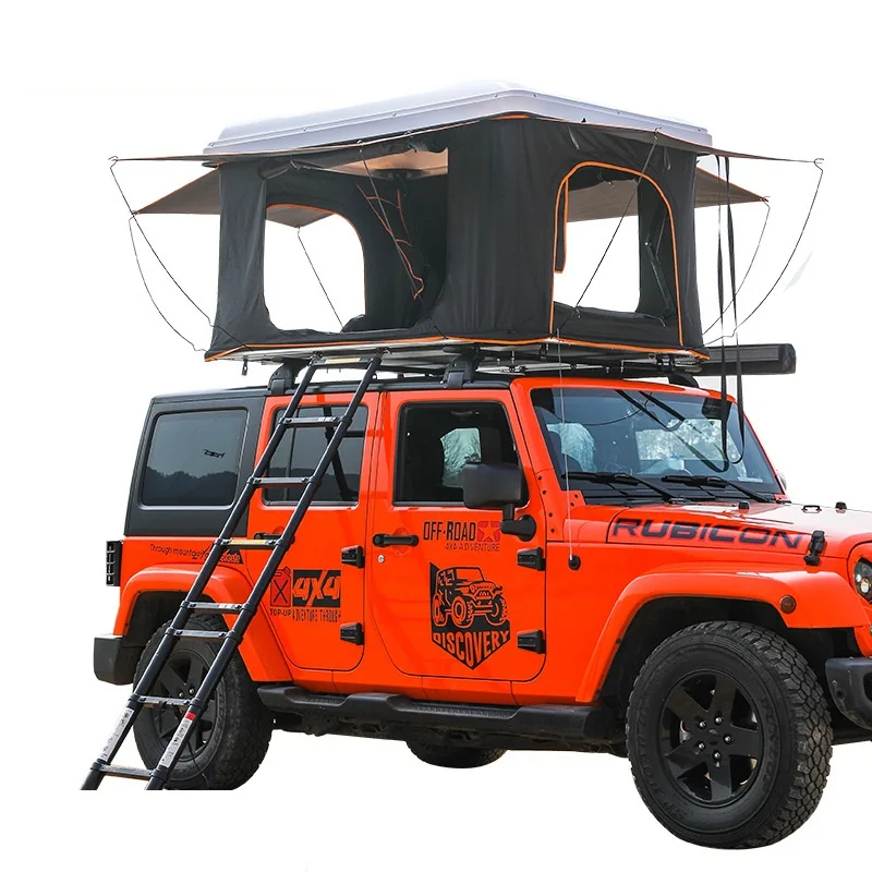 

STLF Rooftop Tent Hard Shell for 4 Seasons Waterproof Sunscreen Awning Outdoor Camping SUV Truck with Ladder