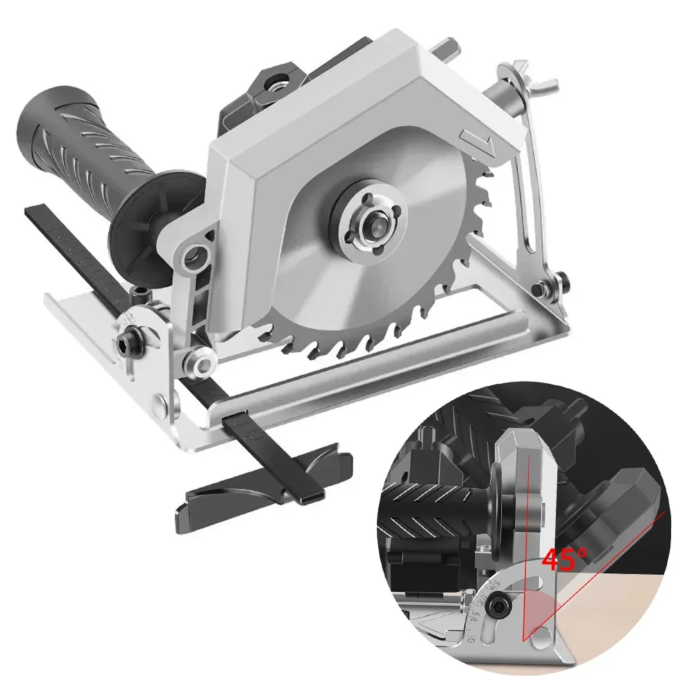 

Electric Drill to Electric Circular Saw Head Adapter Table Saw Woodworking Tool Angle Grinder Modified Attachment Household Saw