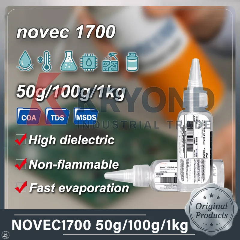NOVEC 1700 Fluorinated Liquid Coating Agent for Semiconductor Electronics and Waterproof Protection for Precision Components