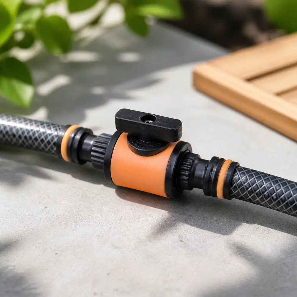 On Off Switch Nipple Quick Connector Quick Connect Structure Repair Coupling Quick Connector Valve ABS Flow Control
