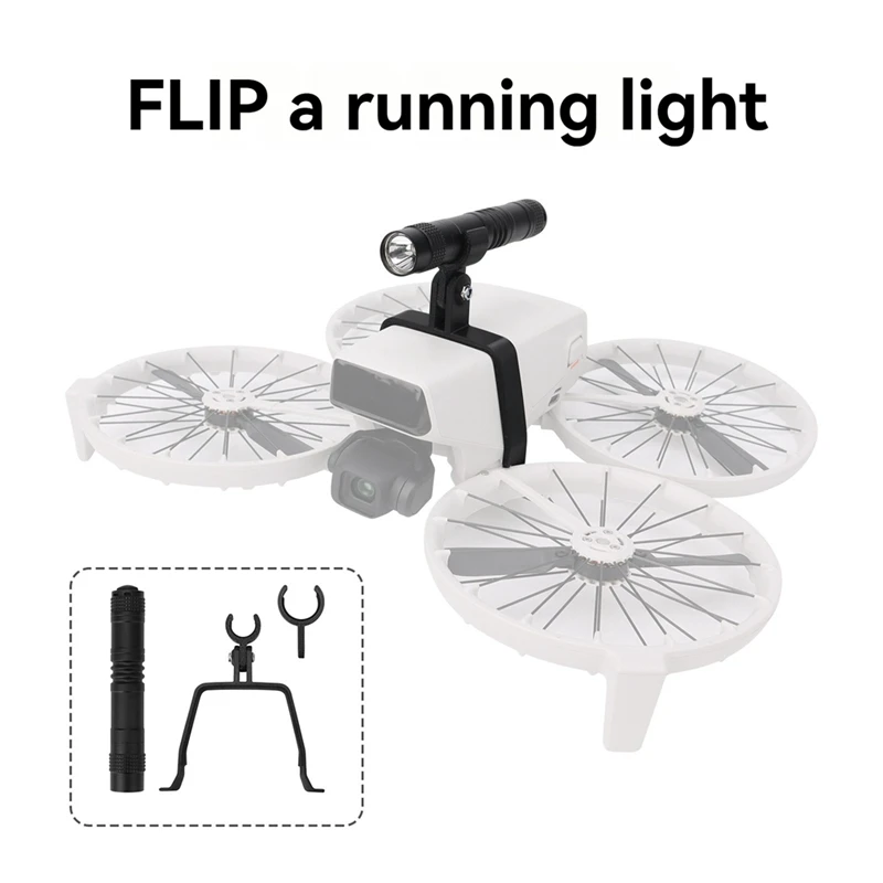الطائرة بدون طيار ليلة الطيران مع حامل جبل الطائرة بدون طيار LED أضواء المصباح فلاش مصباح عدة ل DJI الوجه الملحقات