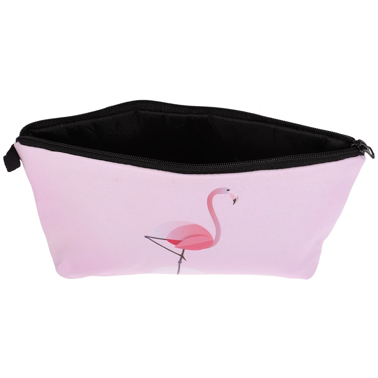 

Flamingo Makeup Bag Cute Bird Print Travel Toiletry Organizer Handbag Pouch for Women Cosmetics Storage Bag Portable