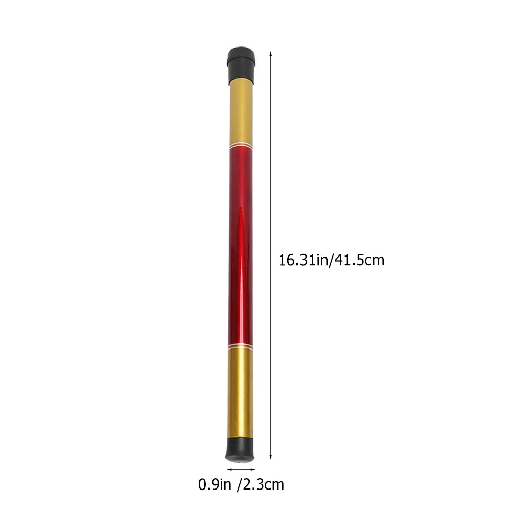 2 قطعة أنبوب تخزين باتون متين مقاوم للماء والغبار حامل موسيقى محمول للاستخدام الداخلي في الهواء الطلق #4
