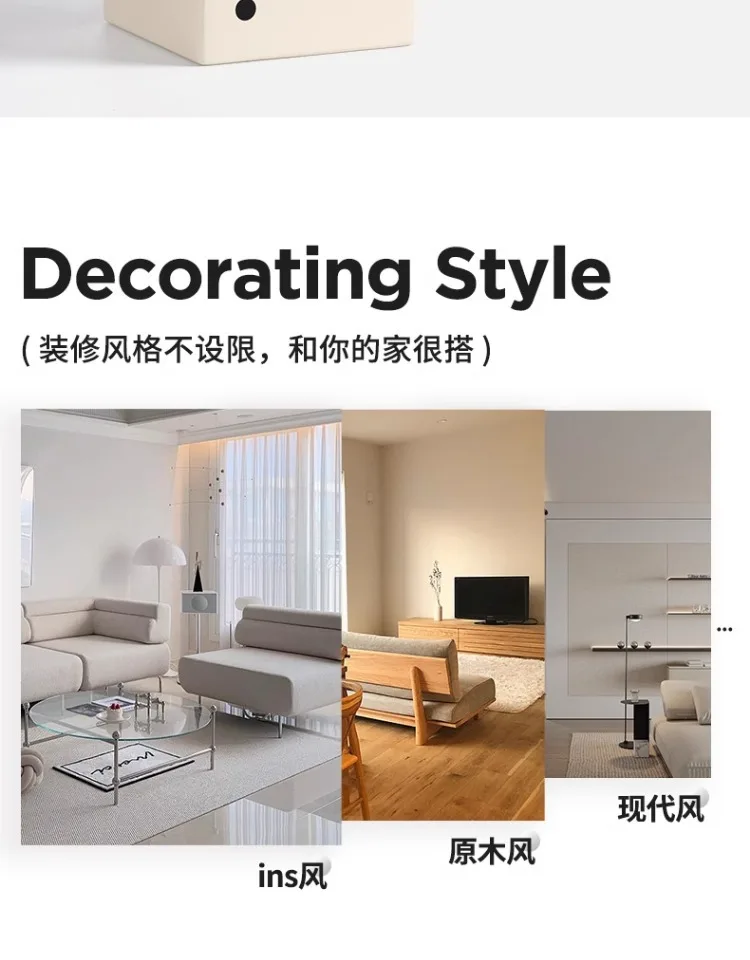 Horloge rotative pour chambre à coucher, ornement de bureau haut de gamme pour entrée