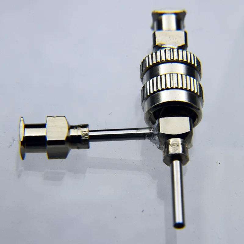 Detachable Coaxial Needle Electrospinning Metal Needle Tip Melting Wet Shell Core Sheath Core Hollow Fiber