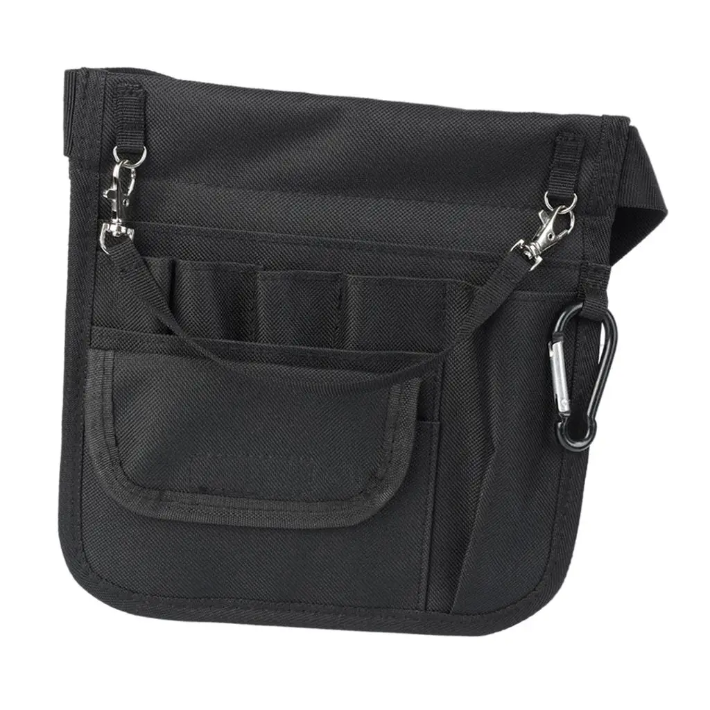 Women Nurse Organizer Belt Waist Bag Pouch Oxford Cloth Medical Supply Storage Fanny Pack with Large Capacity Pocket for Work