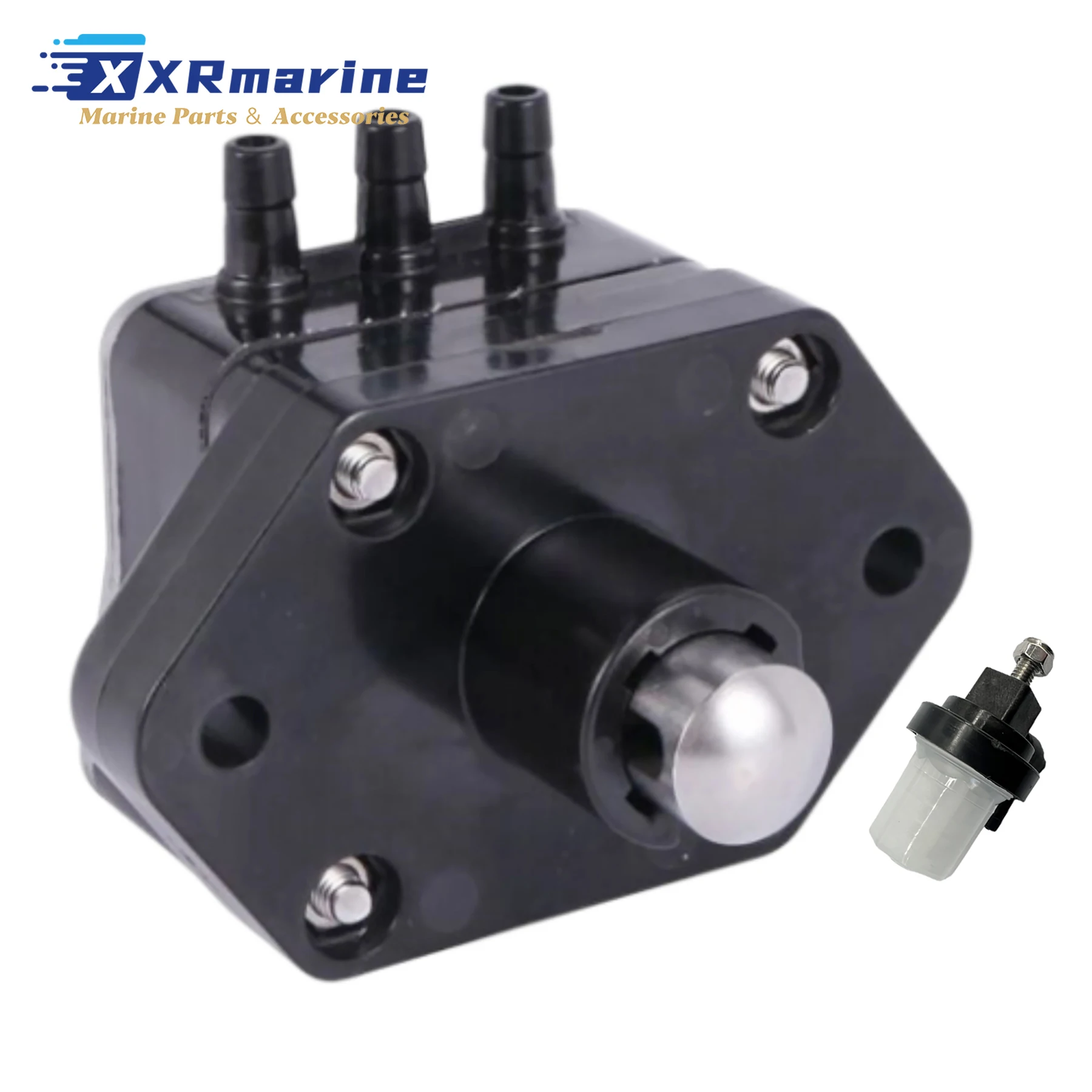 

Топливный насос 62Y-24410-00 с масляным фильтром для 4-тактных подвесных моторов Yamaha мощностью от 20 до 60 л.с. (аналоги: 62Y-24410-01, 61N-24560-00, 655-24560-01)