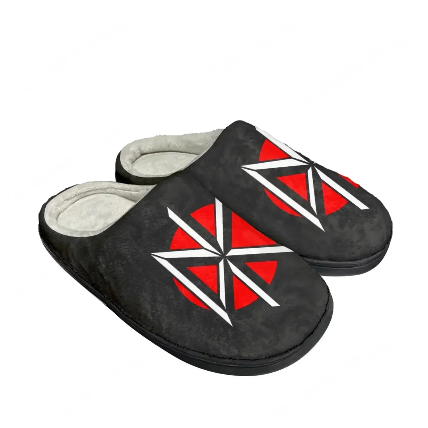 

Теплые домашние тапочки Dead Rock Band Kennedys Pop из хлопка, на заказ, для мужчин и женщин, плюшевые, для спальни, повседневные, термоизолирующие