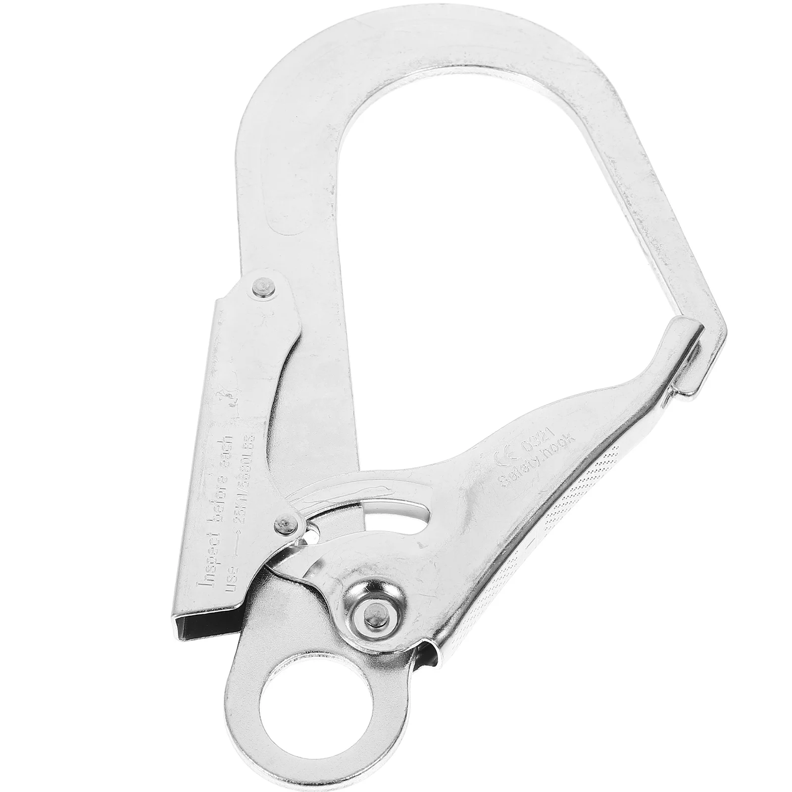 

Self-Locking Big Hook Heavy Duty Carabiner Quick Links Repair Chain Alloy Steel Safety Multifunctional Carabiners