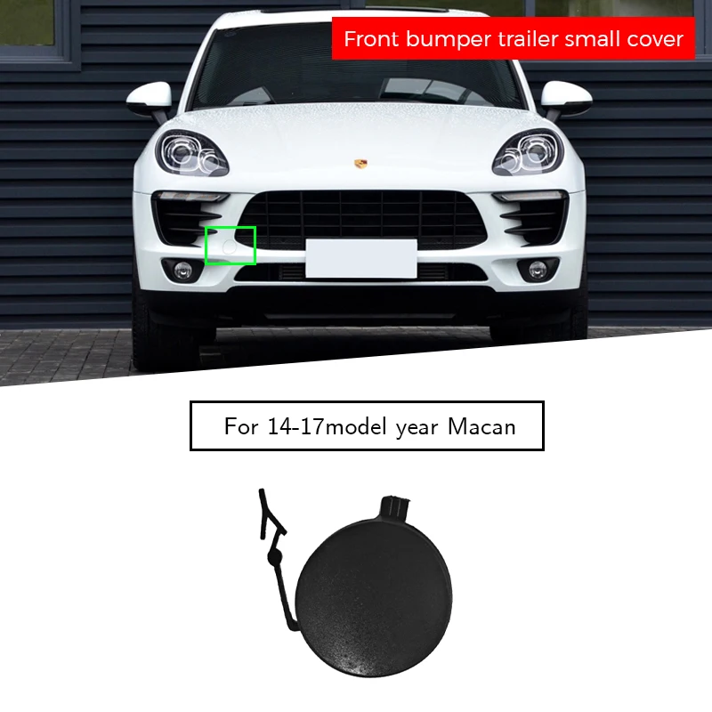 

95B807156G2X front bumper towing hood cap for porsche macan 95B.1 2014-2017