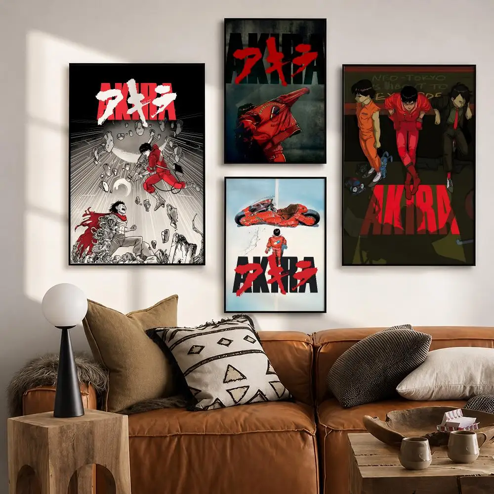 A-AKIRA Poster HD Wall Art Print for Bedroom Living Room Office Bar Modern Aesthetic Home Decor