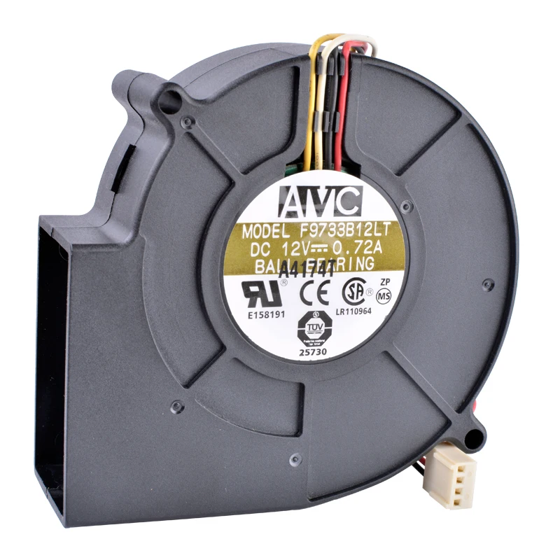 COOLING REVOLUTION F9733B12LT 12V 0.72A 9733 Turbo Blower Projection Device Server Fan