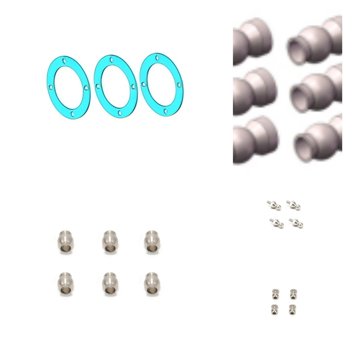 

HNR Original Accessories H98321 H98322 H98323H 98324 H98325 For 1/10 H9804/9804-MK FOXHOUND RC Model Cars Rally Racing Off-Road