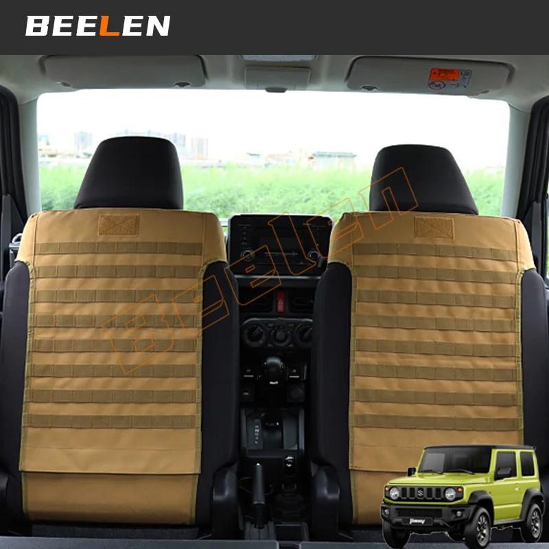 

2 шт., чехол для автомобильного сиденья Suzuki Jimny JB74, сумка для хранения на спине, аксессуары для Suzuki Jimny 2019-2025