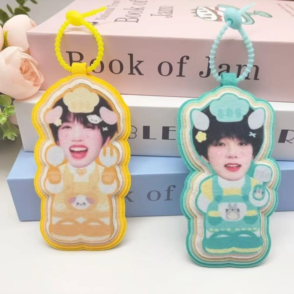 TF Family 4th Generation Cute Full Body Big Head Non-woven Bag Pendant Keychain Zhang Guiyuan Wang Lujie Celebrity Fans Gift