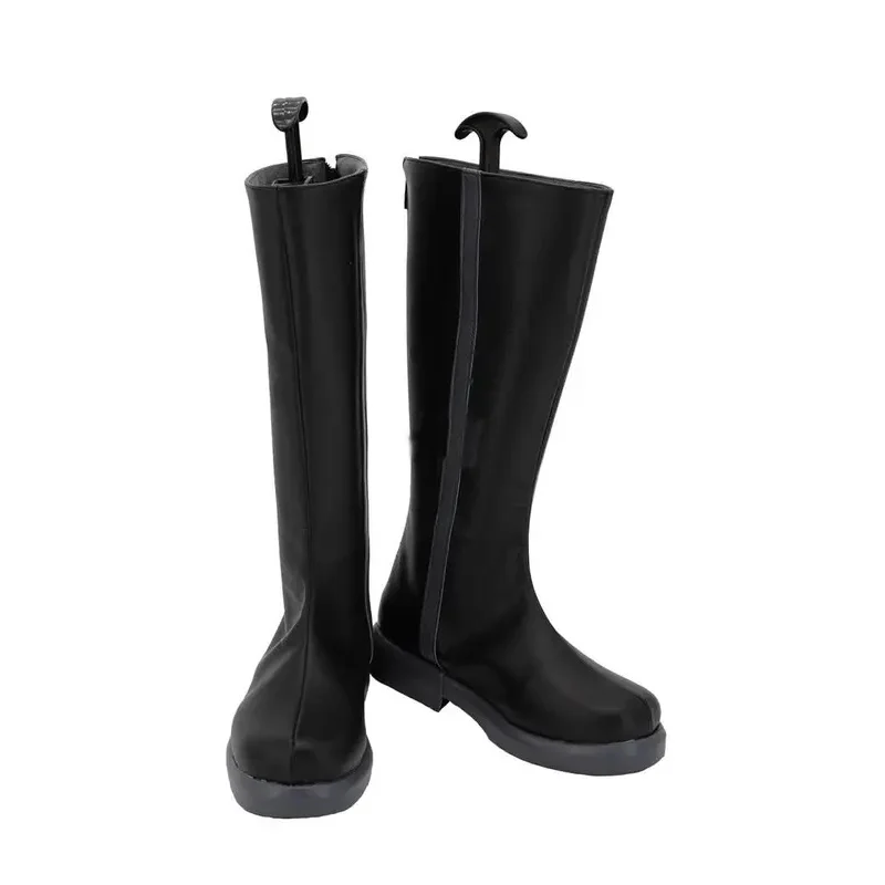 

Обувь для косплея Aizawa, модные черные высокие сапоги для карнавальной вечеринки на Хэллоуин