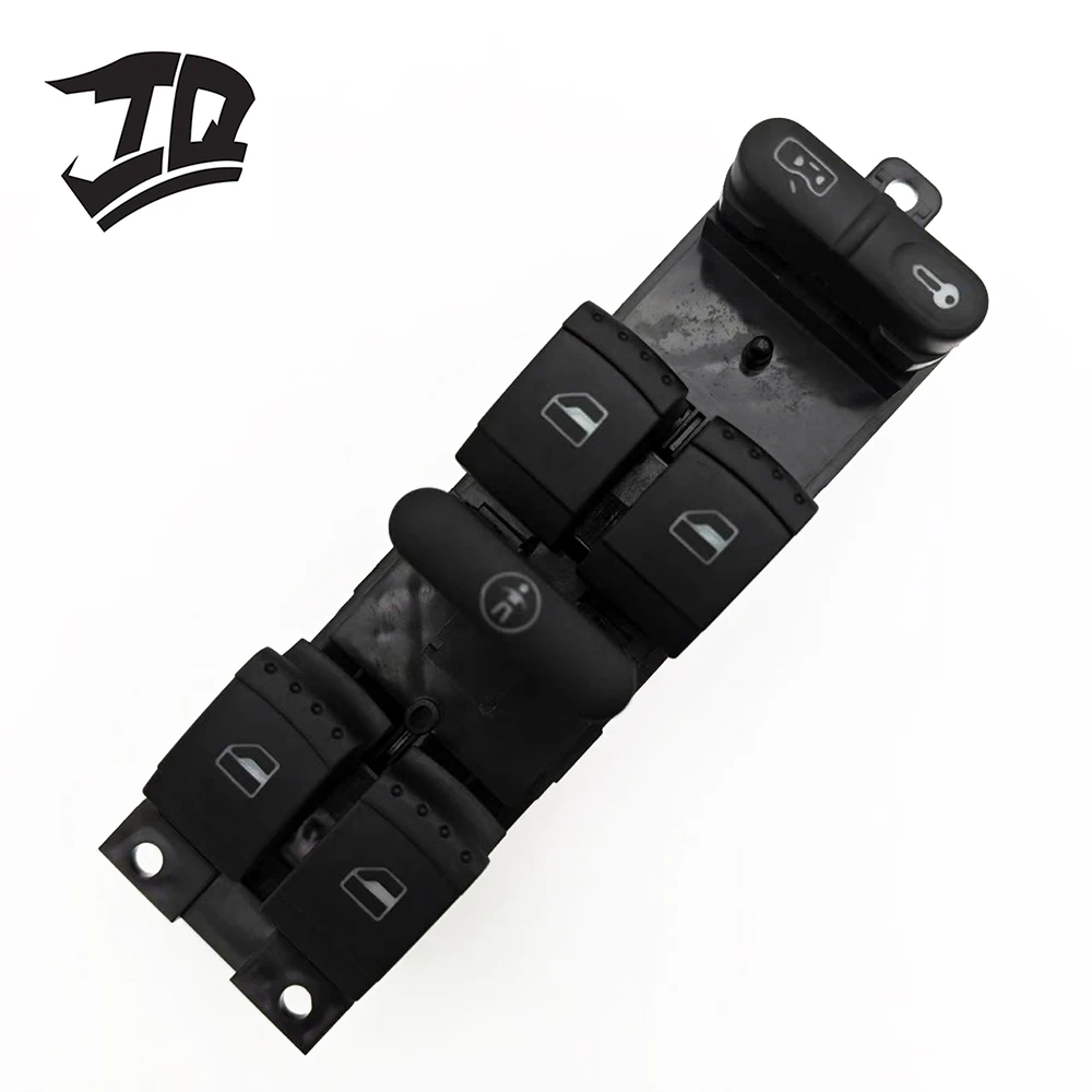 Imagen 4: OE: 1J4959857A interruptor de ventanilla eléctrica principal para asientos Golf VW MK4 Bora adecuado para Skoda O Cutacia MK1 Fabia c luz verde