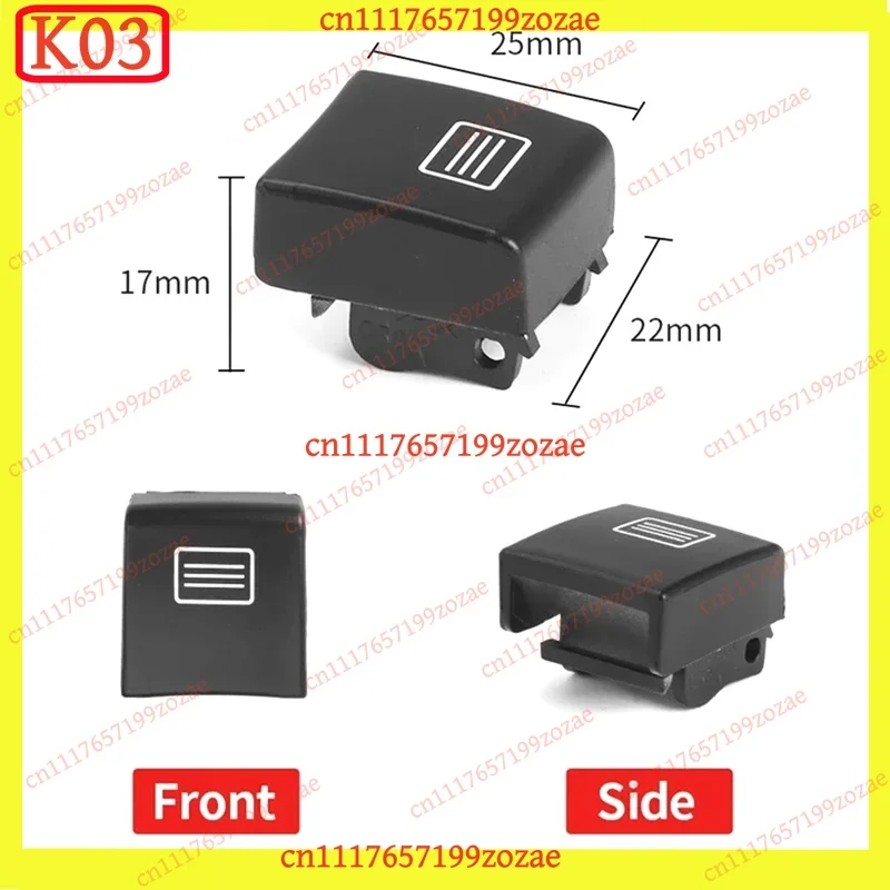k3 Sunroof & Reading Light Button Cover, Compatible for  Mercedes-Benz W156 W176 W246 W117 Auto Parts