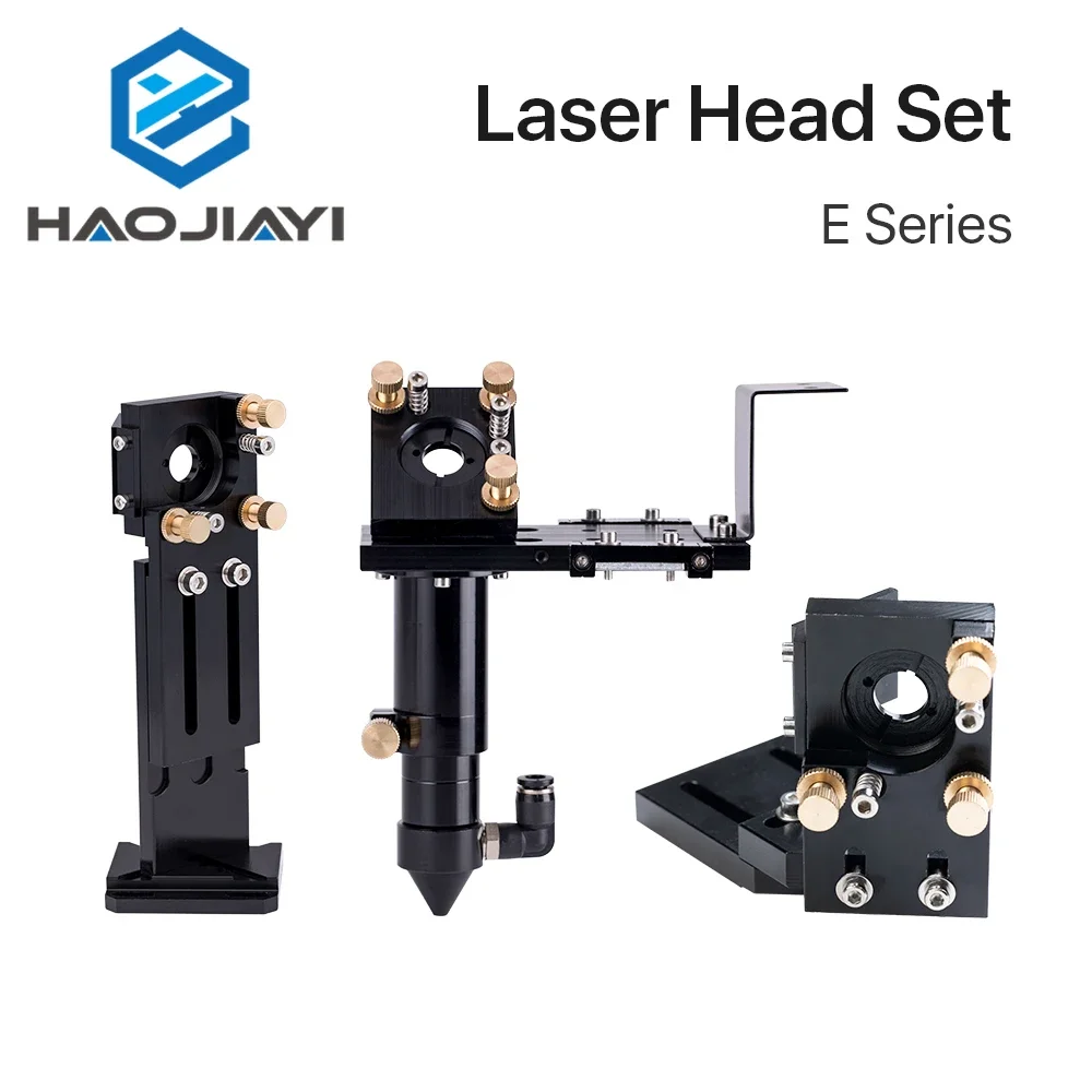 

New CO2 E Series Laser Head Set with Lens D20mm FL50.8 & 63.5 & 101.6 Mirror 25mm for Laser Engraving Cutting Machine