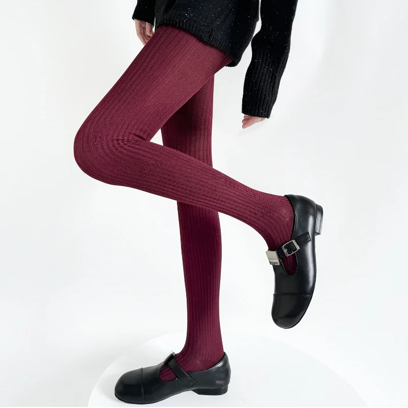 

Cotton Thigh High Stockings Tights Pantyhose Leggings Women Tights Lingerie Striped Slim Body Stockings Pantyhose Female Hosiery