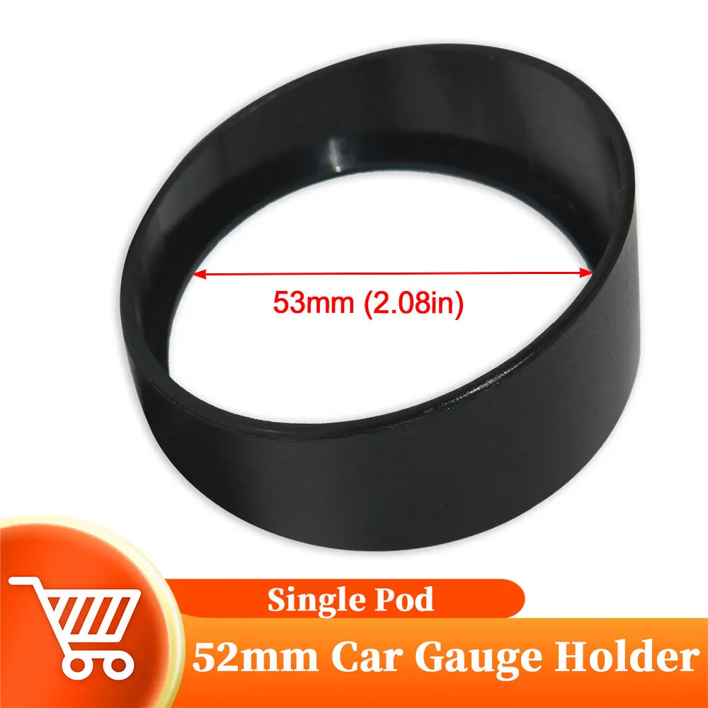 52mm Single Pod Holder Universal Car Gauges Pod Holder Instrument Fits Auto Meter Gauges Speedometer Bracket