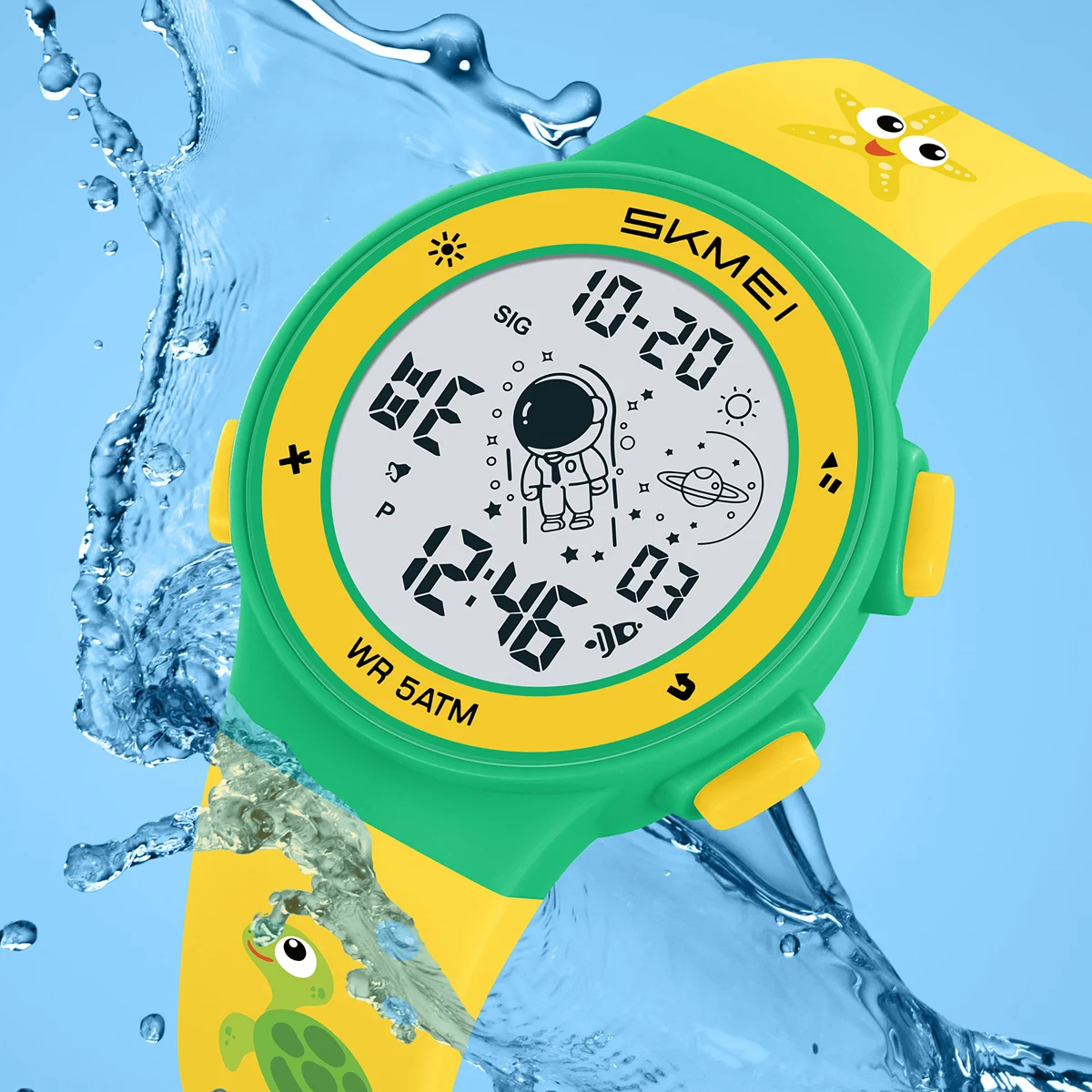 SKMEI Waterproof Kids Digital Wristwatches Creative Personality For Boys Girls Outdoor Sports Children's Wtatch Relogio Infantil