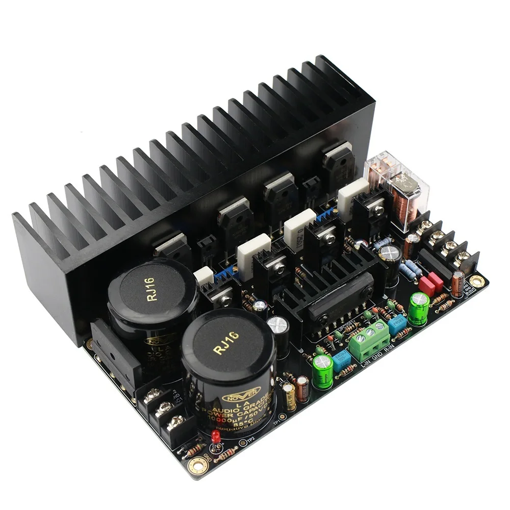 Top ONsemi Tube Amplifier Board 150W+150W HiFi Dual Channel Audio Amplifiers NJW0281G NJW0302G