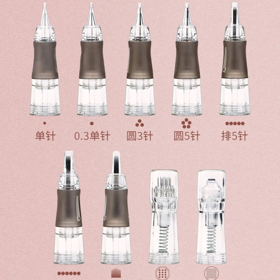 5PCS high-quality embroidery machine, P5 half wall needle U9 needle, eyebrow and lip integrated machine, silicone U11 needle