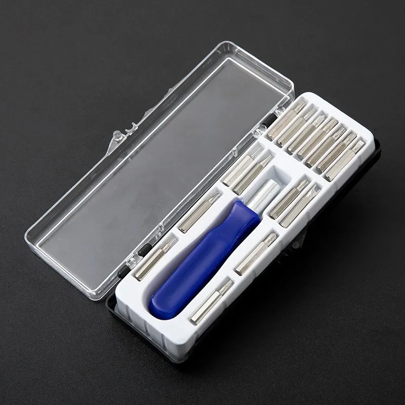 Mini Screwdriver Set Magnetic with Case 32-in-1 Precision Bits Torx Screw Driver Set Opening Repair Tools Kit for Mobile Phone