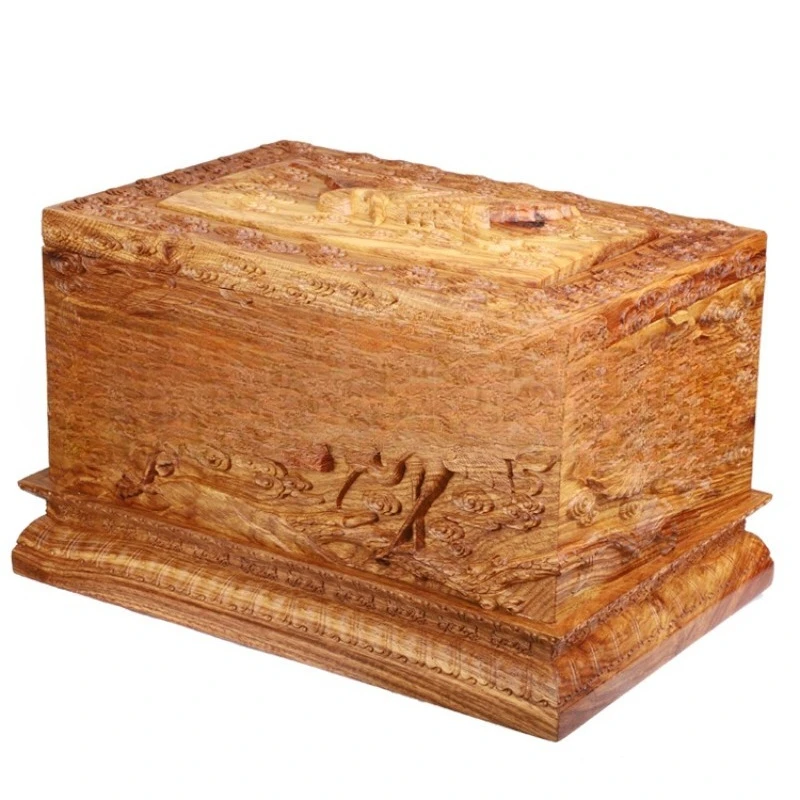 

Urn, big fruit red sandalwood men's and women's birthday box