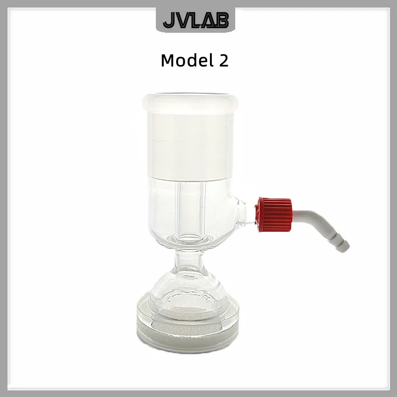 Solvent Filtration Apparatus Funnel Glass Funnel for Vacuum Sand Core Filter Device Accessories Glass Filter Head 1 pc