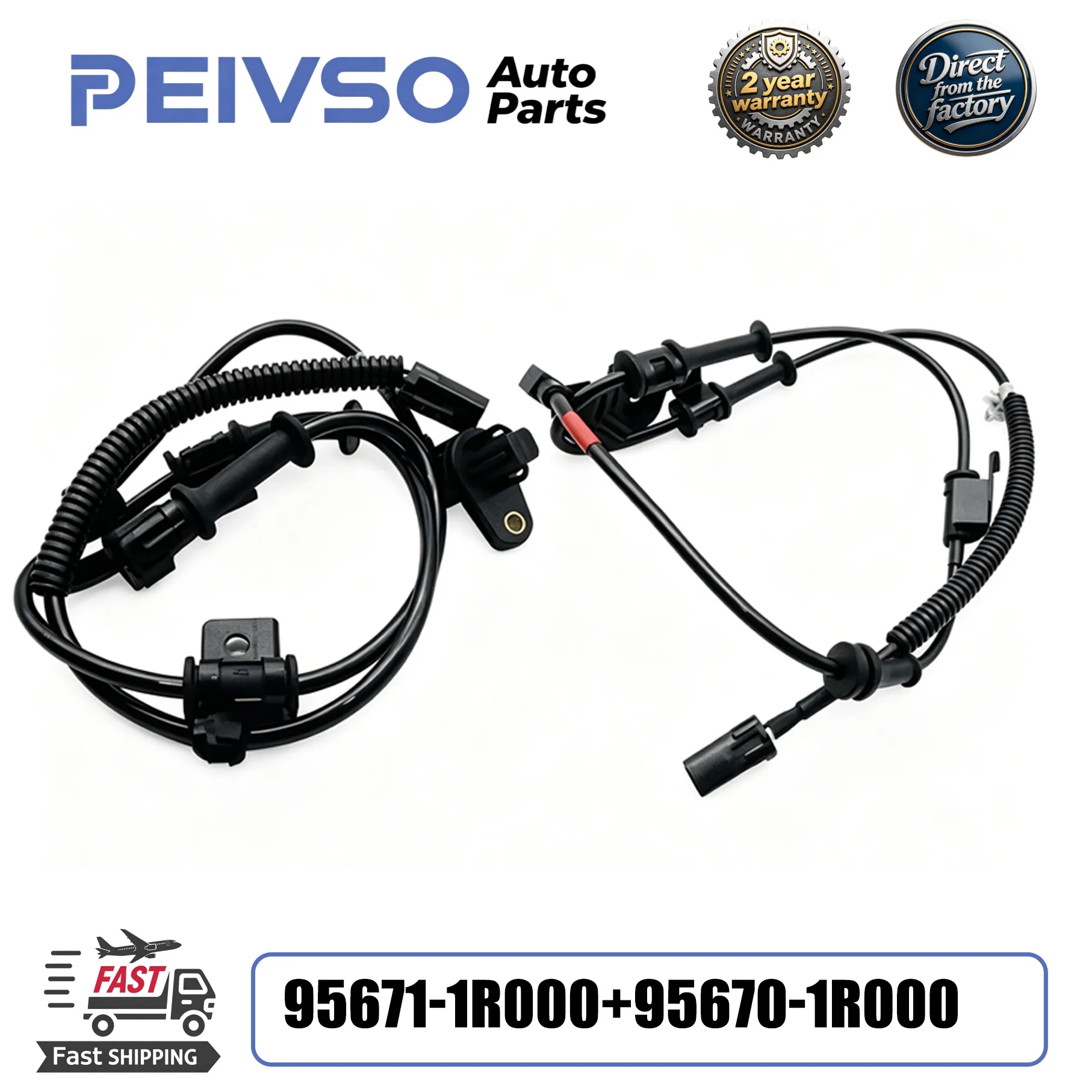 

95670-1R000 95671-1R000 Front Left/Right New High Quality ABS Wheel Speed Sensor for HYUNDAI ACCENT