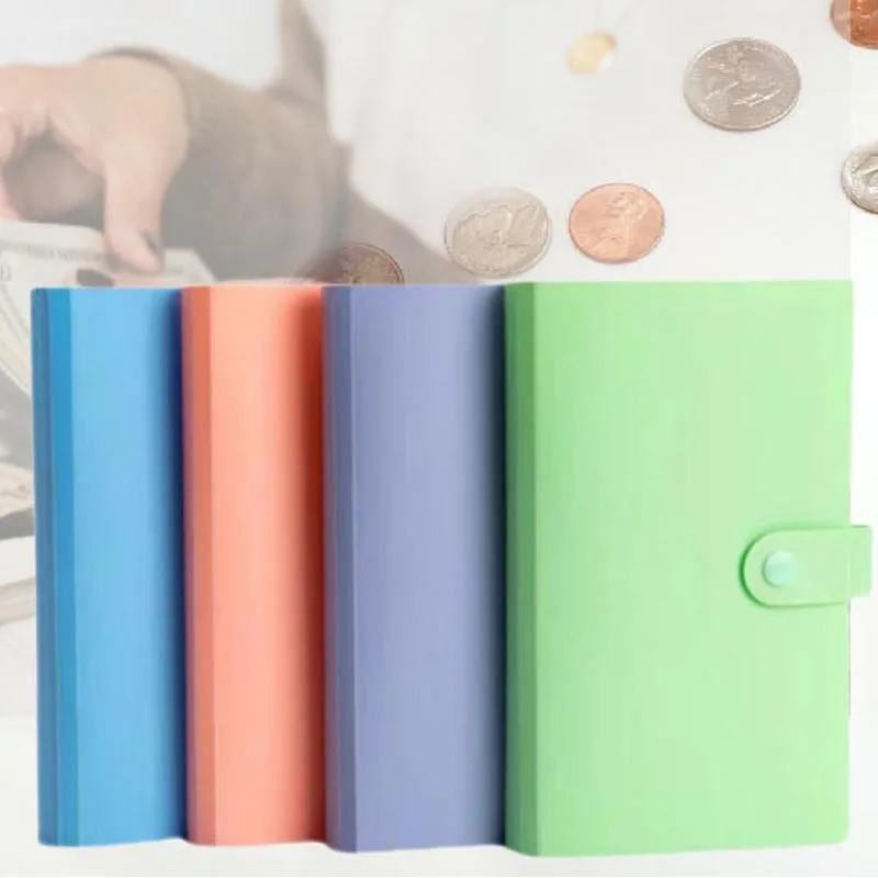 

50-page Portable Cash Holder Clear Currency Sleeve Banknote World Currency Collector for Commemorative Notes Stamp Collection