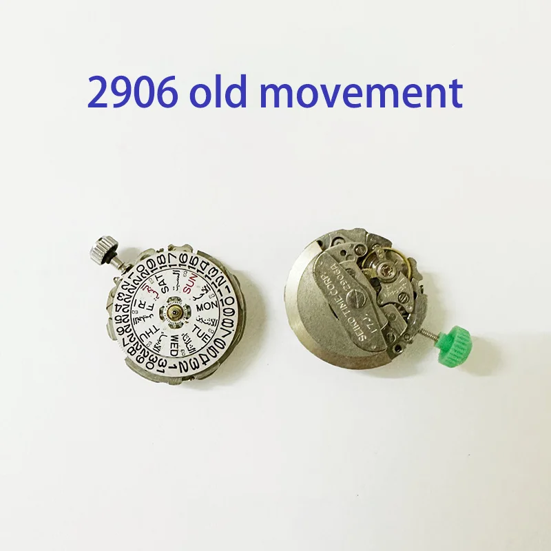 Watch Accessories Old Movement Removed from Japanese Seiko 2906 Movement Not Work Normally for Practice Repair Watch Disassembly