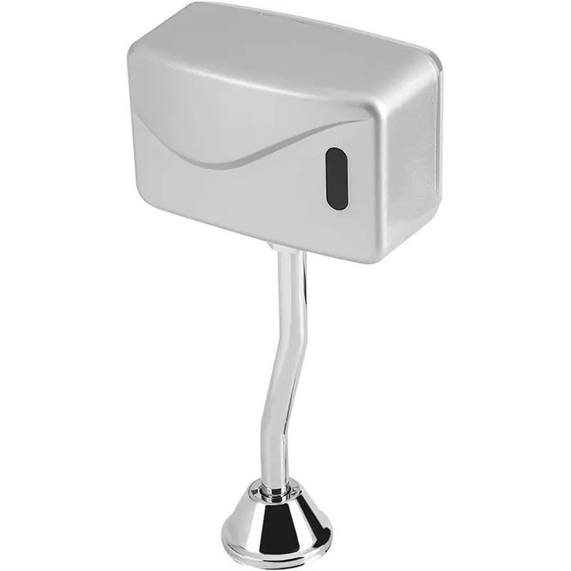 ABGE-Urinal Flush Valve Set, Urinal Valve, Bathroom Toilet Automatic Sensor Touchless Exposed Wall Mount