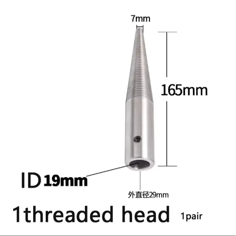 1 pair of taper spindle left and right mounted on 12.7 14 46 19 mm shaft for polishing wheel bench grinder parts new