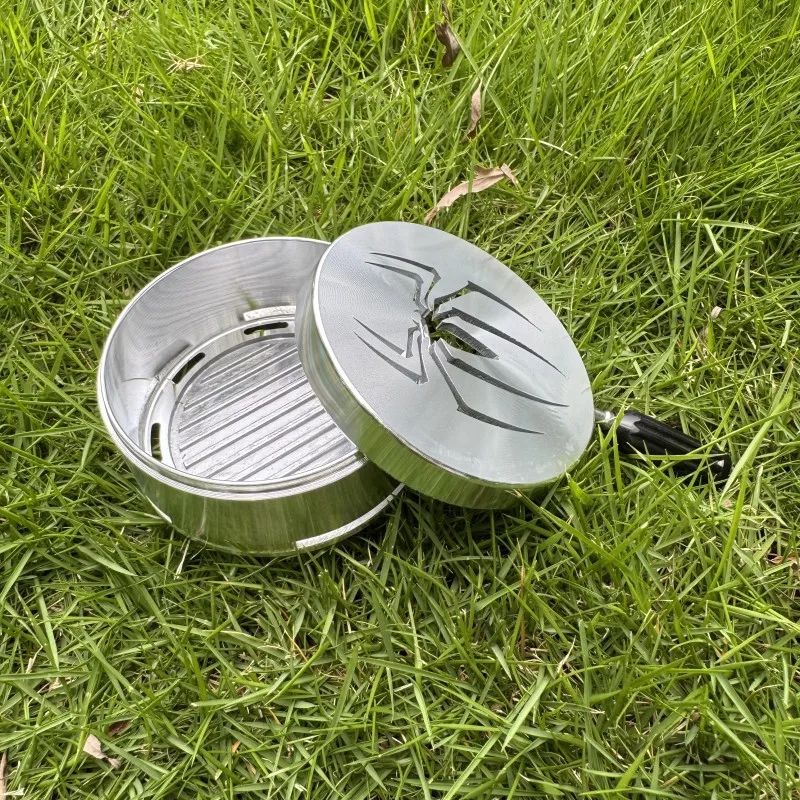 حامل فحم الشيشة العنكبوتية نظام إدارة الحرارة وعاء الكربون ملحقات Chicha Narguile