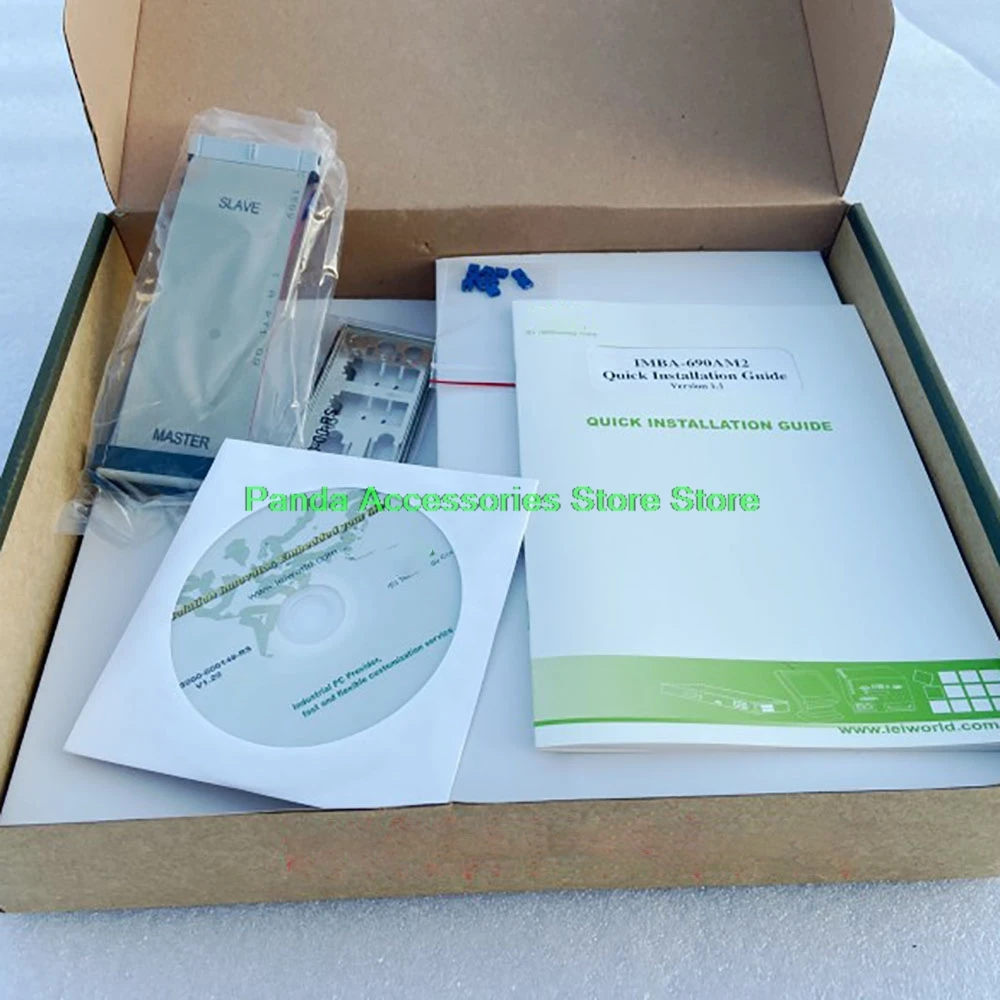 Para placa-mãe de computador industrial IEI porta de rede dupla 6 PCI IMBA-690AM2-R11