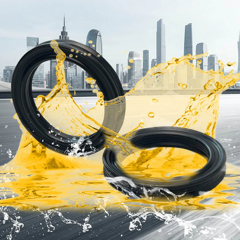 X-Ring (Star Seal) ID 10.46-557.66mm 5.33mm Cord, NBR Material High Wear/Temp Resistance, for Hydraulic Cylinders/Rotary Shafts