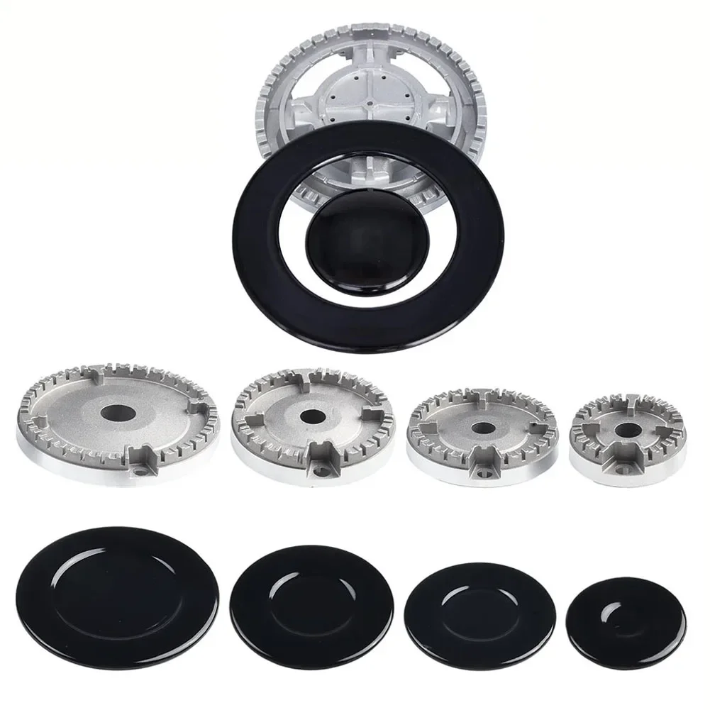 Gas Stove Burner Lid Cookware Hat Kit Upgraded Oven Gas Hob Burner Flame Cap Fits Most Gas Stove Burners Heat Distribution