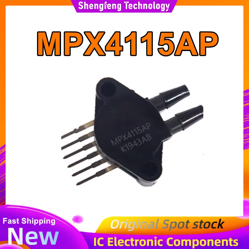MPX4115AP MPX4115 SIP-6 nuevo sensor de presión de silicio de un solo chip original