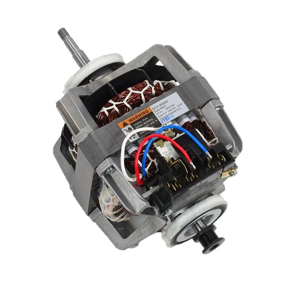

Dryer Motor DC31-00055G 120V Replacement Compatible with For Washing Machine and Dryer Models Using Same Base Design