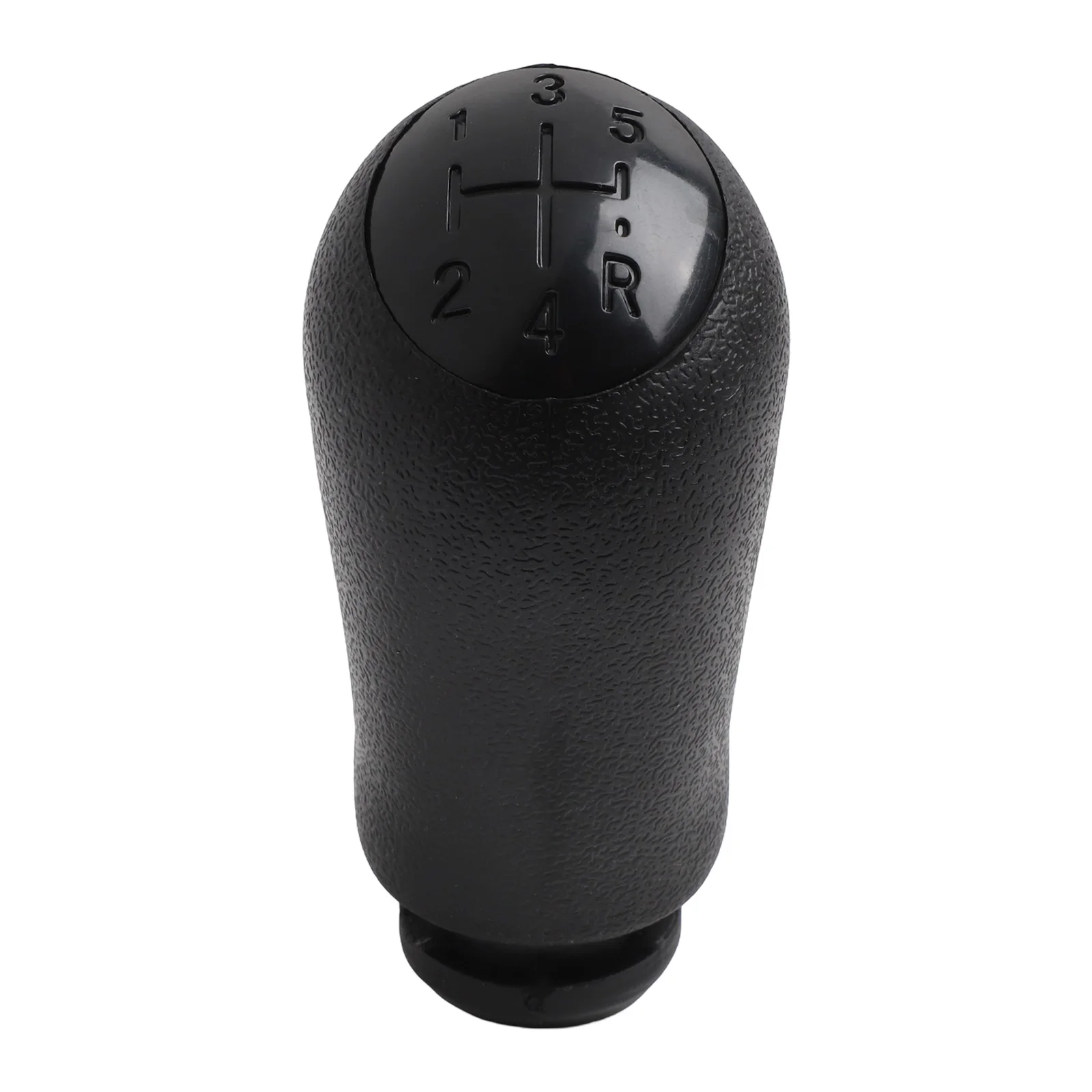 

Black 5 Speed Shifter Knob High-Quality Plastic Material Comfortable Grip Easy Installation Process For Clio III