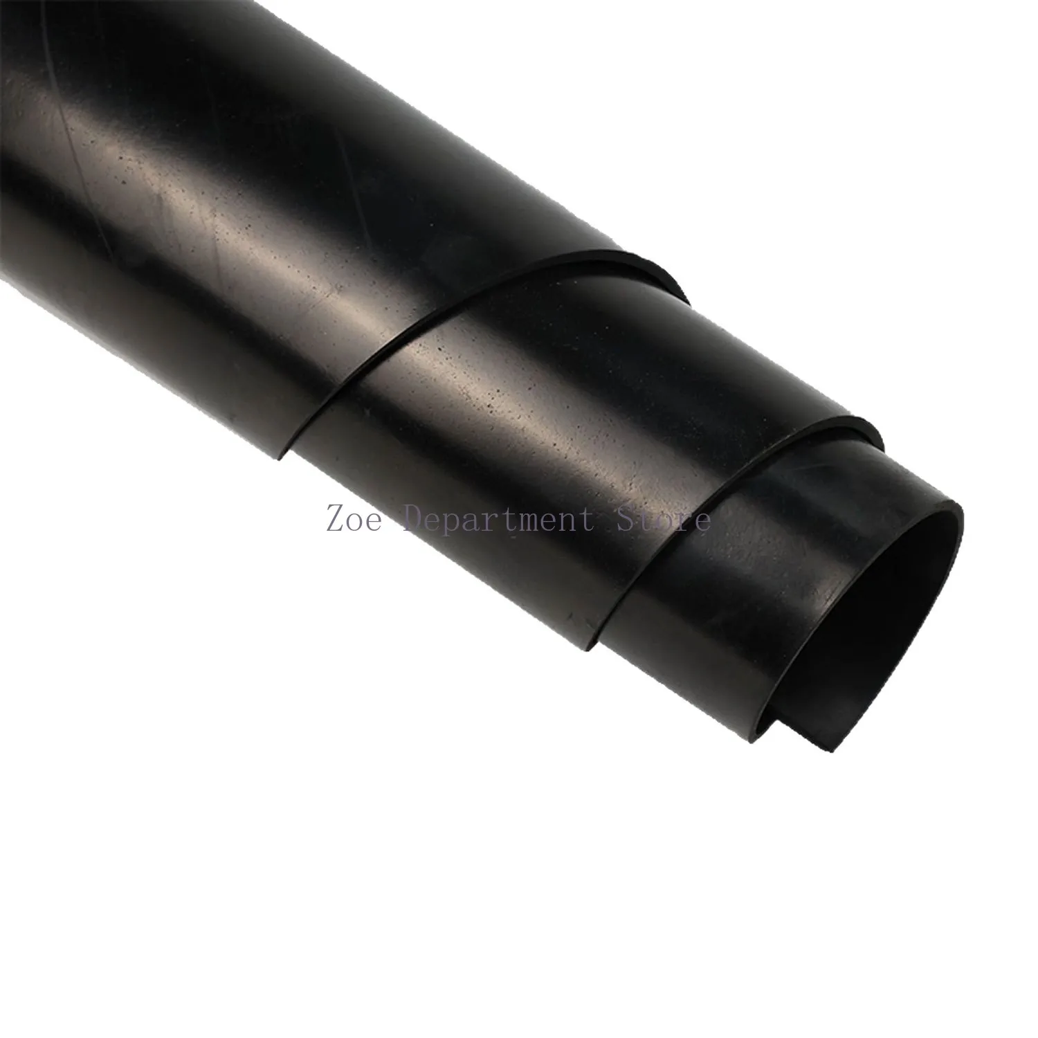 Custom NBR Nitrile Rubber Gasket Sheet - 500x500mm (1-4mm Thickness) | Acid, Oil & Alkali Resistant, Black (Industrial-Grade)